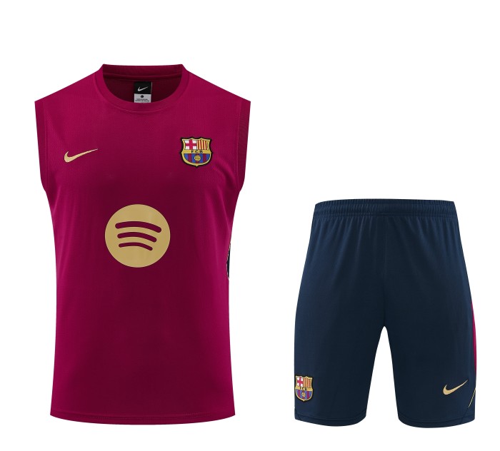 26-27 Barcelona High Quality Tank Top And Shorts Suit