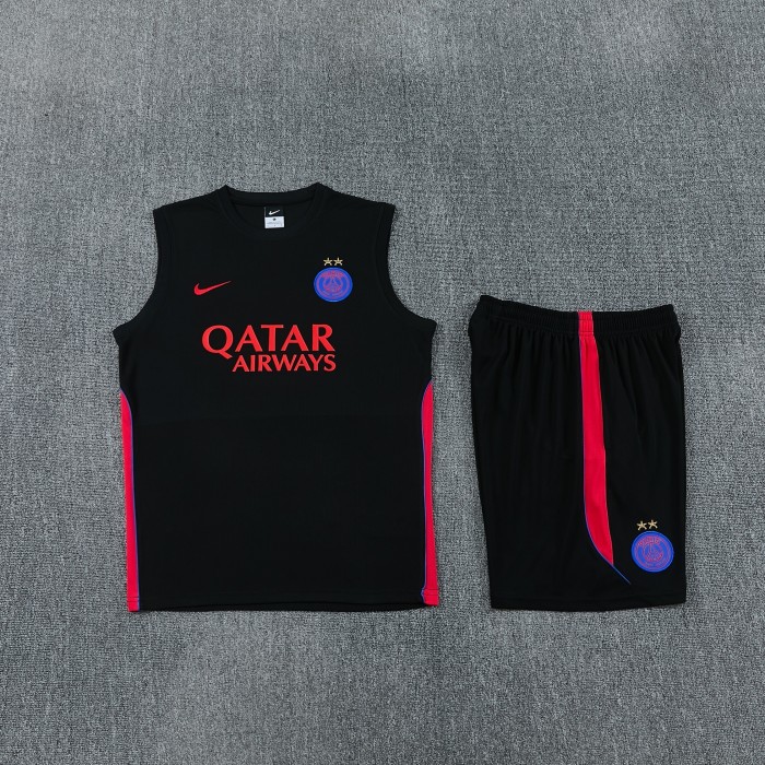 26-27 Paris Saint-Germain High quality Tank Top And Shorts Suit (With 2 Star)*两颗星