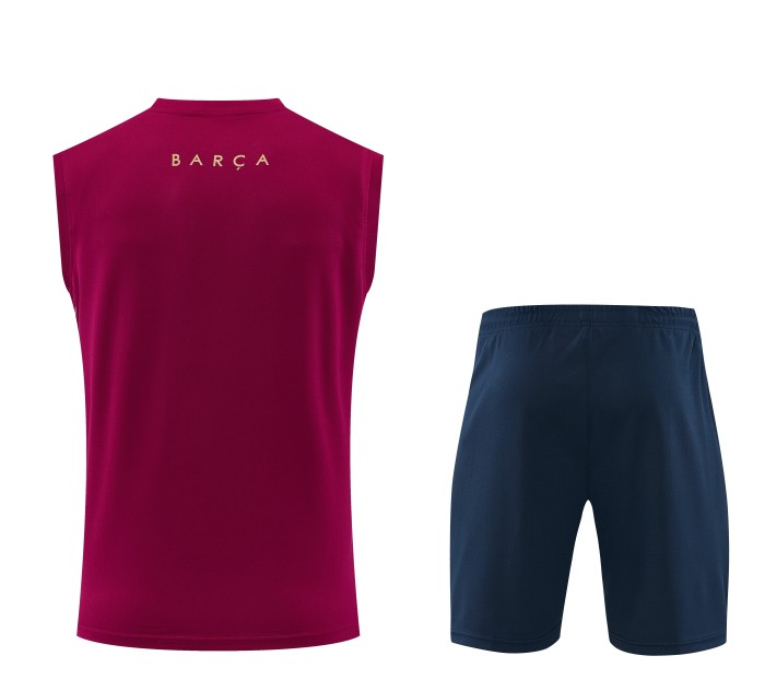 26-27 Barcelona High Quality Tank Top And Shorts Suit