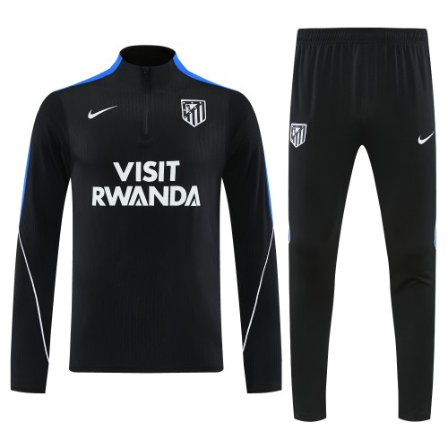 26-27 Atlético Madrid High Quality Half Pull Tracksuit