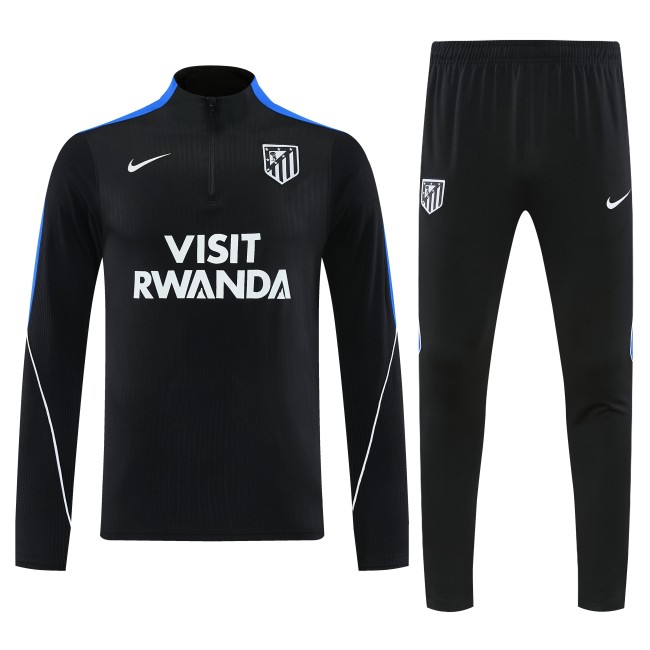 26-27 Atlético Madrid High Quality Half Pull Tracksuit