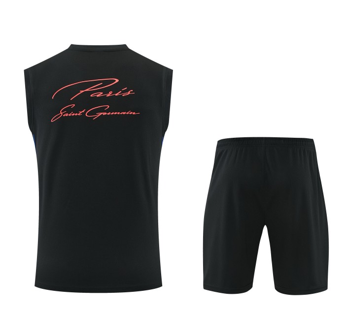 26-27 Paris Saint-Germain High quality Tank Top And Shorts Suit (With 2 Star)*两颗星