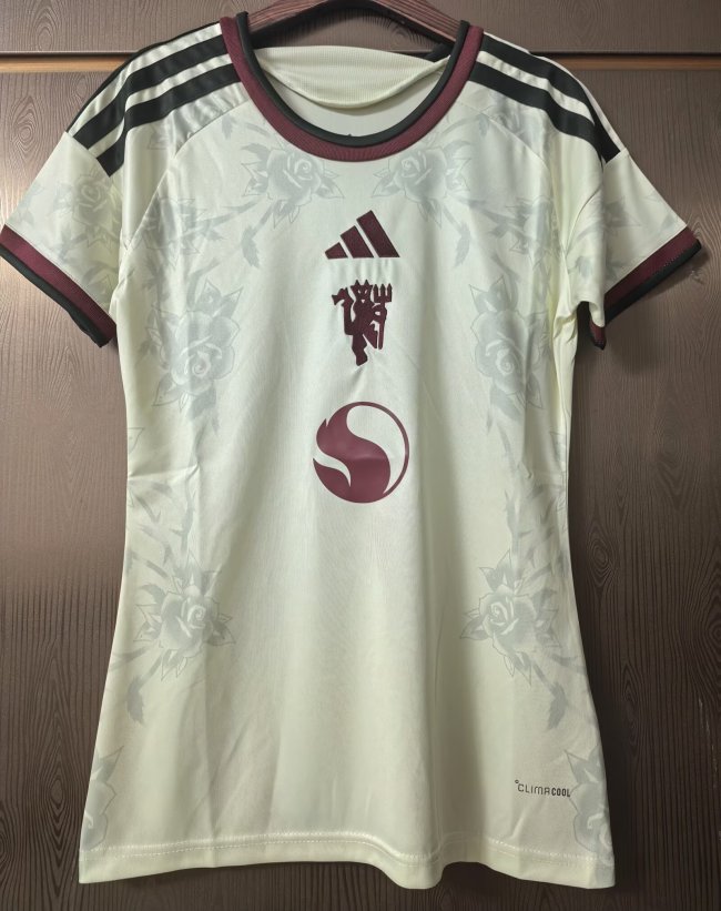 26-27 Manchester United Third Women Fans Soccer Jersey (女)