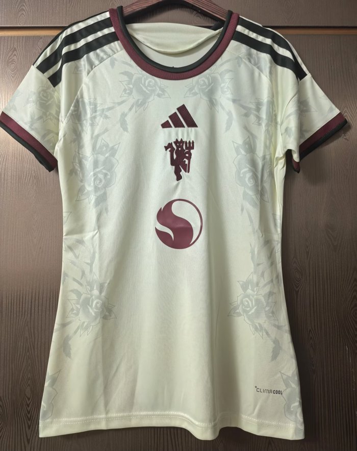26-27 Manchester United Third Women Fans Soccer Jersey (女)