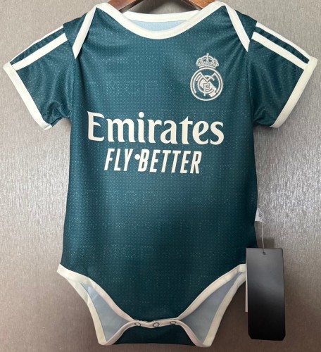 26-27 Real Madrid  Away Baby Infant Crawl Suit