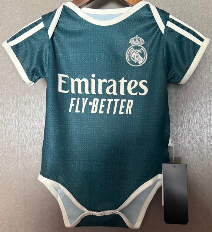 26-27 Real Madrid  Away Baby Infant Crawl Suit