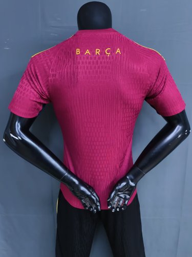 26-27 Barcelona Red Special Edition Player Version Training shirts