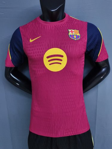 26-27 Barcelona Red Special Edition Player Version Training shirts