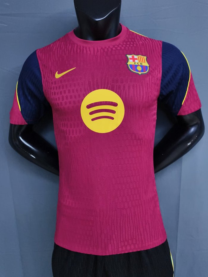 26-27 Barcelona Red Special Edition Player Version Training shirts