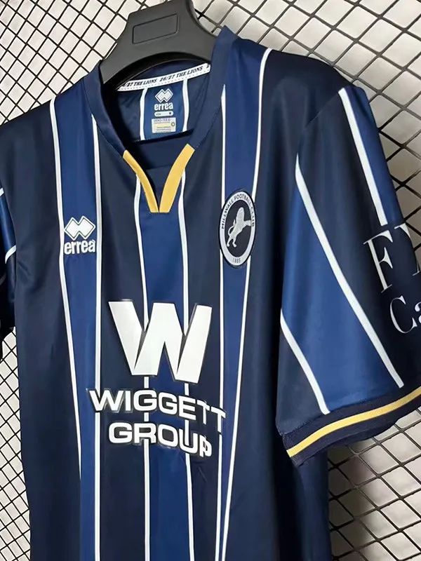 26-27 Millwall FC Home Fans Soccer Jersey
