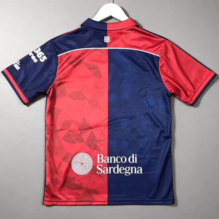 26-27 Cagliari Home Fans Soccer Jersey