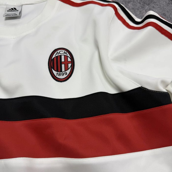 26-27 AC Milan Red Short sleeves Loose And Thickened Hoody
