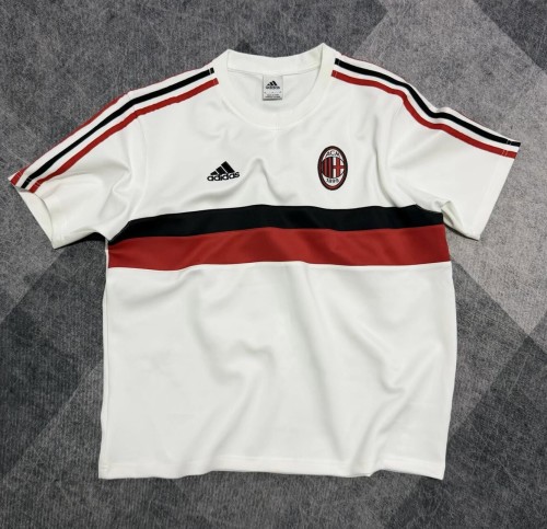 26-27 AC Milan Red Short sleeves Loose And Thickened Hoody