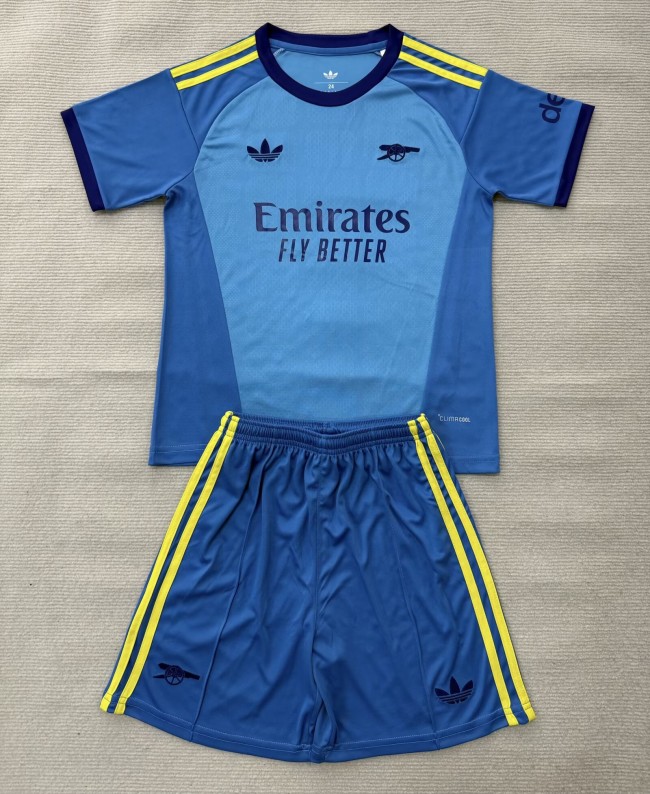 26-27 Arsenal Blue GoalKeeper Adult Suit