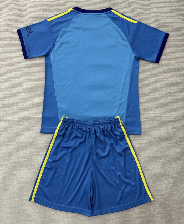 26-27 Arsenal Blue GoalKeeper Adult Suit