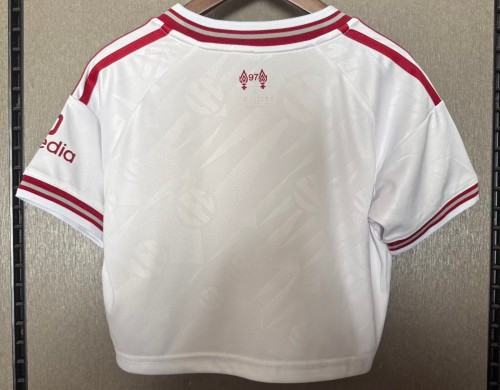 26-27 Liverpool Away Women Cheerleading Short-sleeved (女)