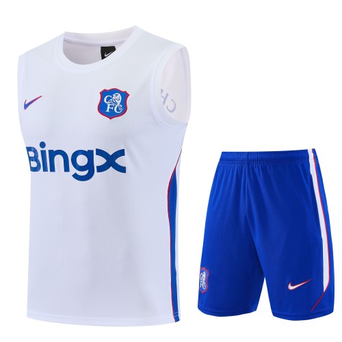 26-27 Chelsea High Quality Tank Top And Shorts Suit