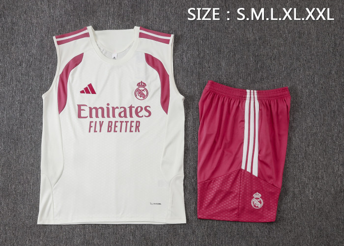 26-27 Real Madrid High Quality Tank Top And Shorts Suit