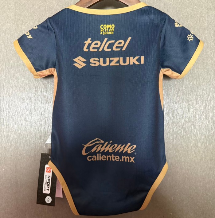 26-27  Pumas UNAM  Away Baby Infant Crawl Suit