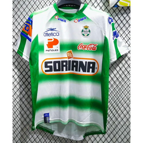2007-2008 Santos Laguna Home Retro Soccer Jersey