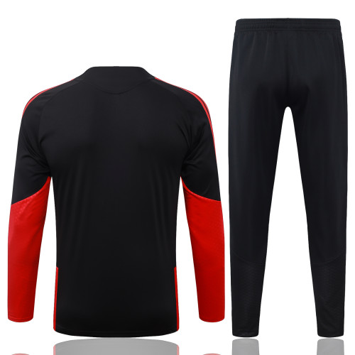 26-27 Manchester United High Quality Half Pull Tracksuit