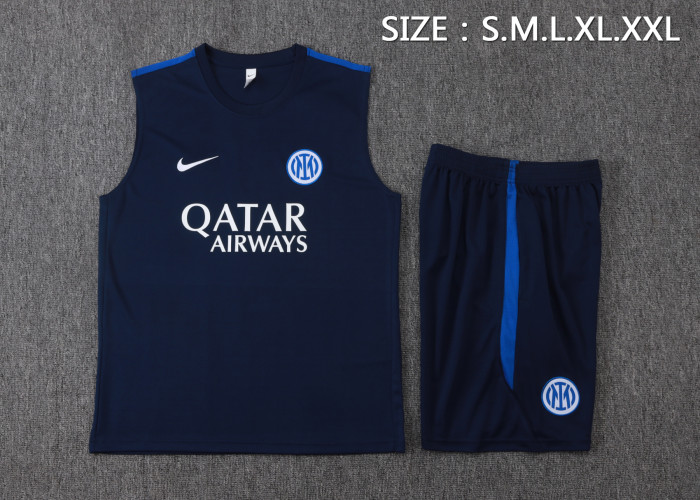 26-27 Inter Milan High quality Tank Top And Shorts Suit