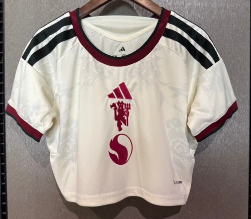 26-27 Manchester United Third Women Cheerleading Short-sleeved (女)