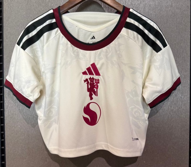 26-27 Manchester United Third Women Cheerleading Short-sleeved (女)