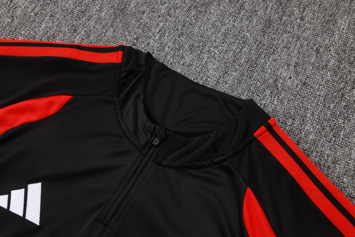 26-27 Manchester United High Quality Half Pull Tracksuit