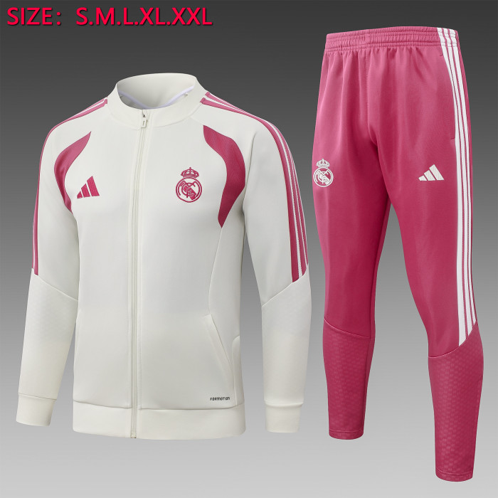 26-27 Real Madrid High Quality Kids Jacket Tracksuit