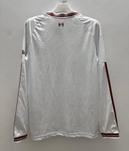 26-27 Liverpool Away Long Sleeve Fans Soccer Jersey (长袖)