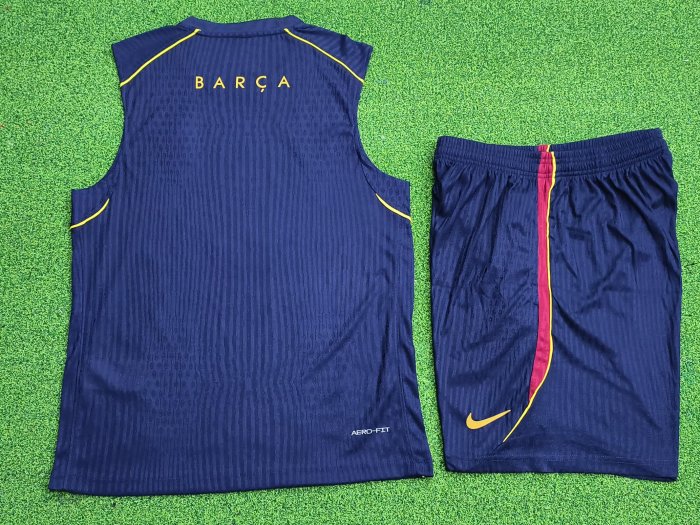 26-27 Barcelona High Quality Player Version Tank Top And Shorts Suit  (球员套装)