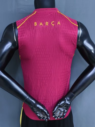 26-27 Barcelona Red Special Edition Player Version Vest*背心