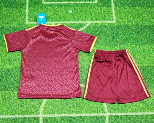 2026 World Cup Spain Third Kids Soccer Jersey (With 2 Star)*两颗星
