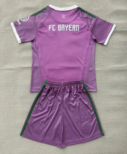26-27 Bayern Purple Goalkeeper Adult Suit