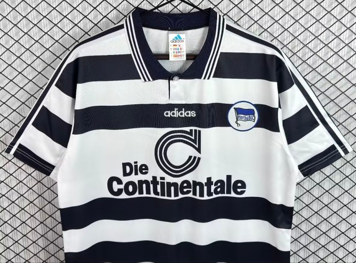 1998-1999 Hertha Berlin Home Retro Soccer Jersey