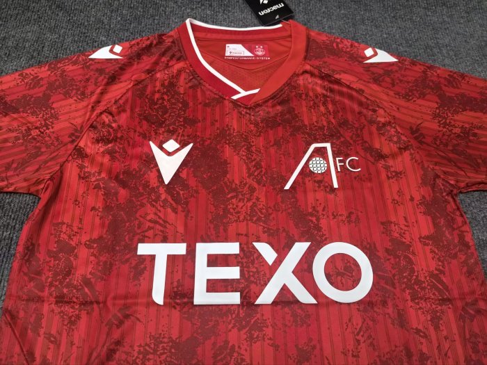 26-27 Aberdeen Home Fans Soccer Jersey