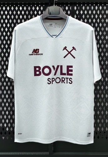 26-27 West Ham Away Fans Soccer Jersey