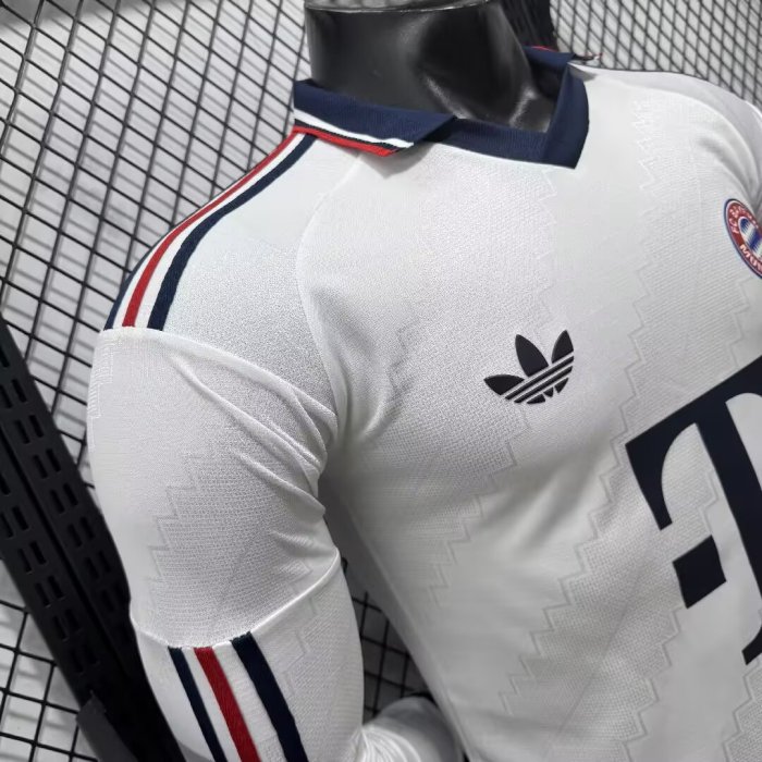 26-27 Bayern Away Long Sleeve Player Version Soccer Jersey (长袖球员)