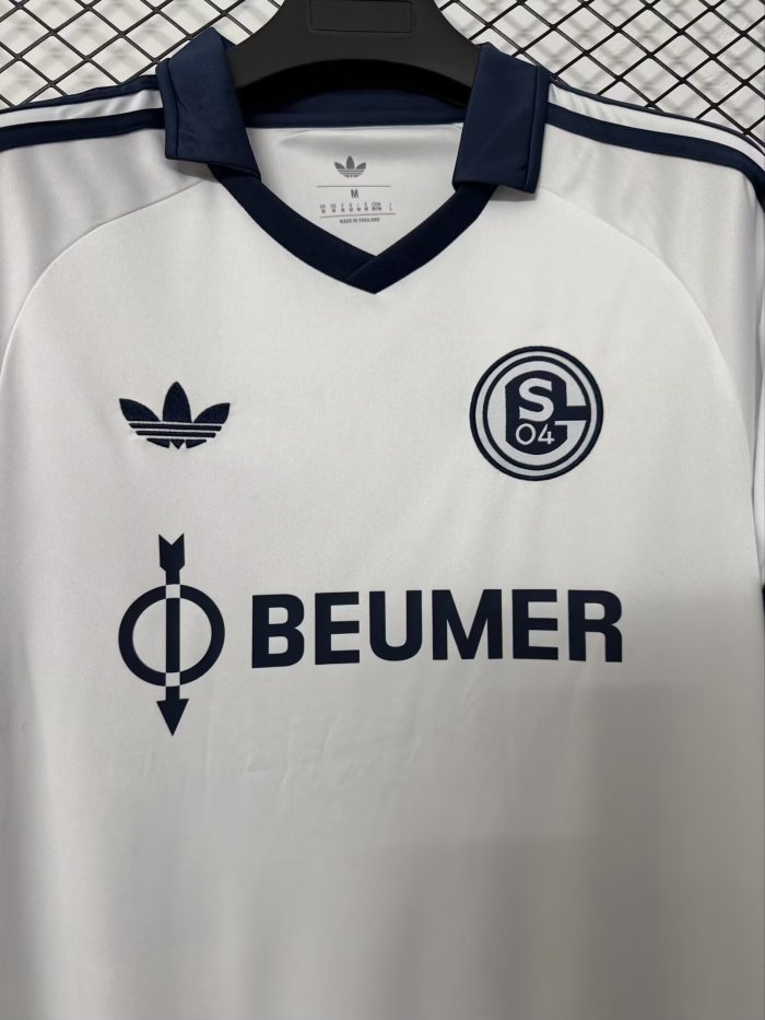 26-27 Schalke 04 Away Fans Soccer Jersey