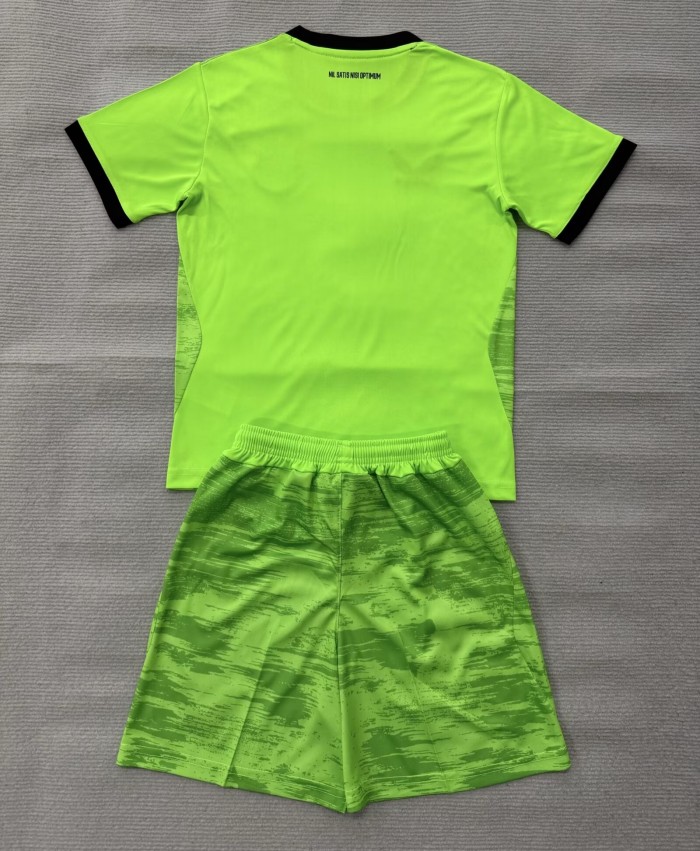 26-27 Everton Green GoalKeeper Kids Soccer Jersey