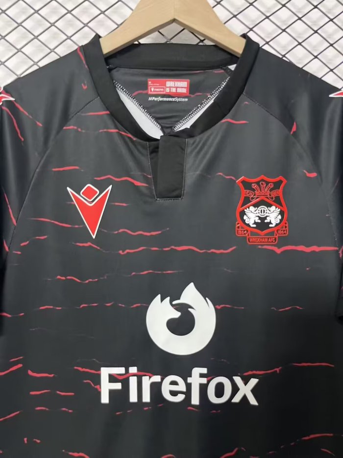 26-27 Wrexham FC Away Fans Soccer Jersey