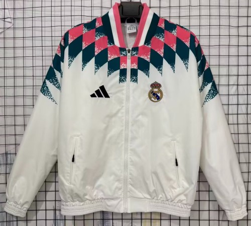 2026 Real Madrid New Pattern Windbreaker