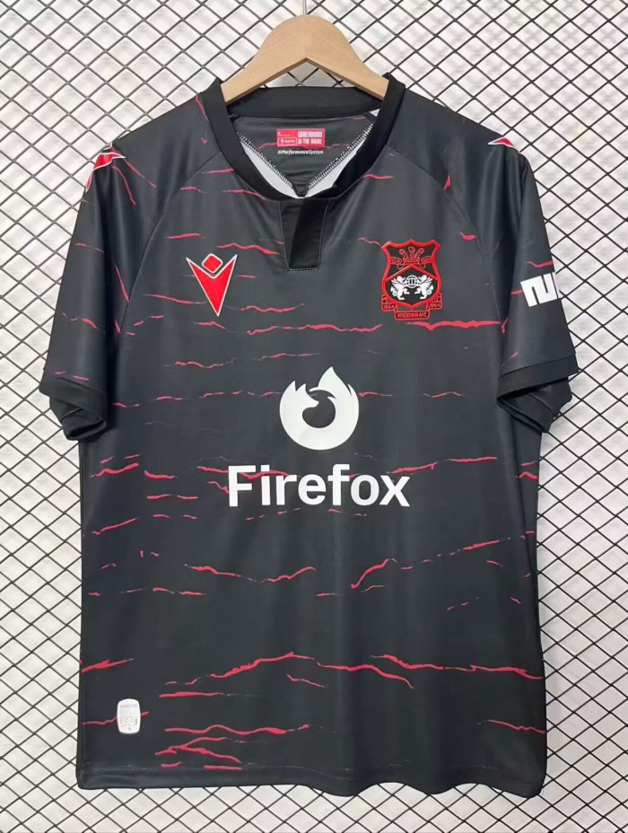 26-27 Wrexham FC Away Fans Soccer Jersey