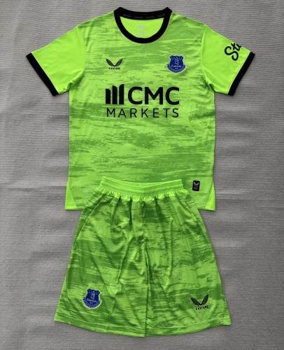 26-27 Everton Green GoalKeeper Adult Suit