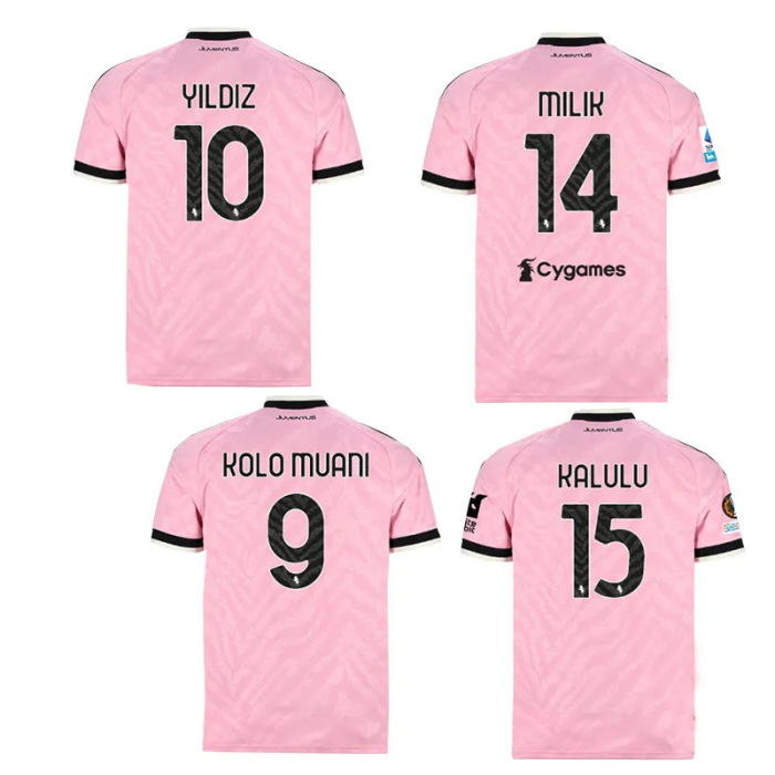 26-27 Juventus Away Fans Soccer Jersey