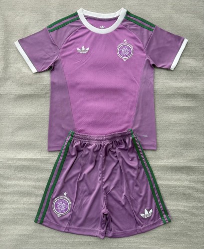 26-27 Celtic Purple Goalkeeper Kids Soccer Jersey
