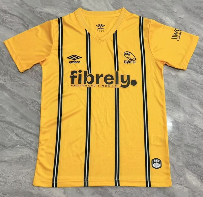 26-27 Sheffield Wednesday Away Fans Soccer Jersey