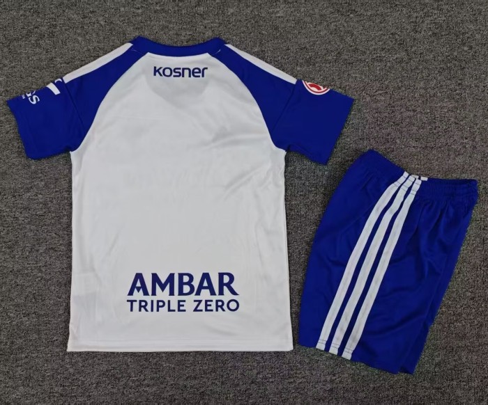 26-27 Zaragoza Home Kids Soccer Jersey