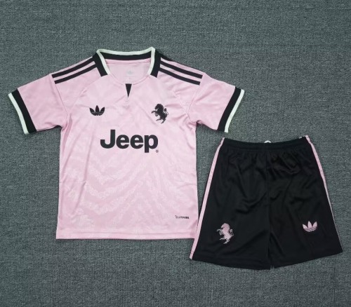 26-27 Juventus Away Kids Soccer Jersey